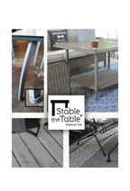 Stable the Table: 6 Pack Black Round