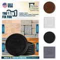 Stable the Table: 6 Pack Black Round