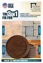 Stable the Table: 6 Pack Walnut Round
