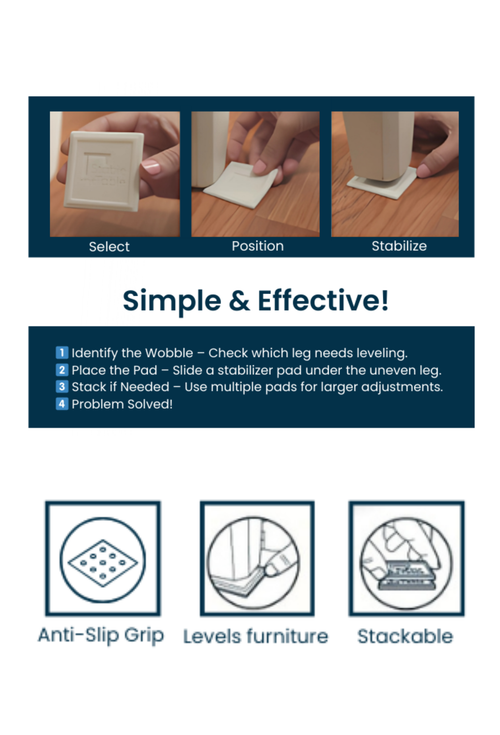 Stable the Table: 6 Pack Walnut Round